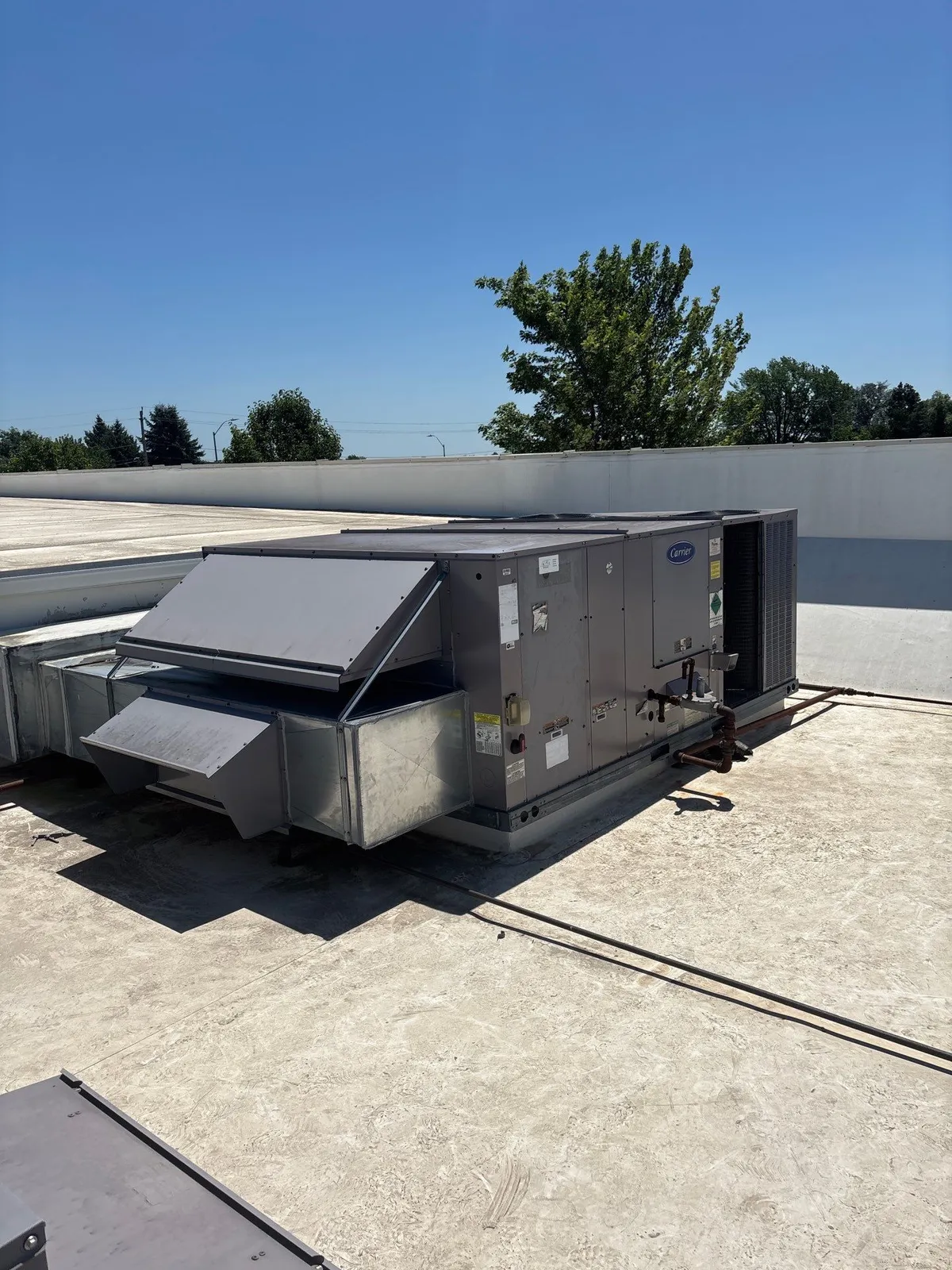 Commercial HVAC installation by Iowa All Pro